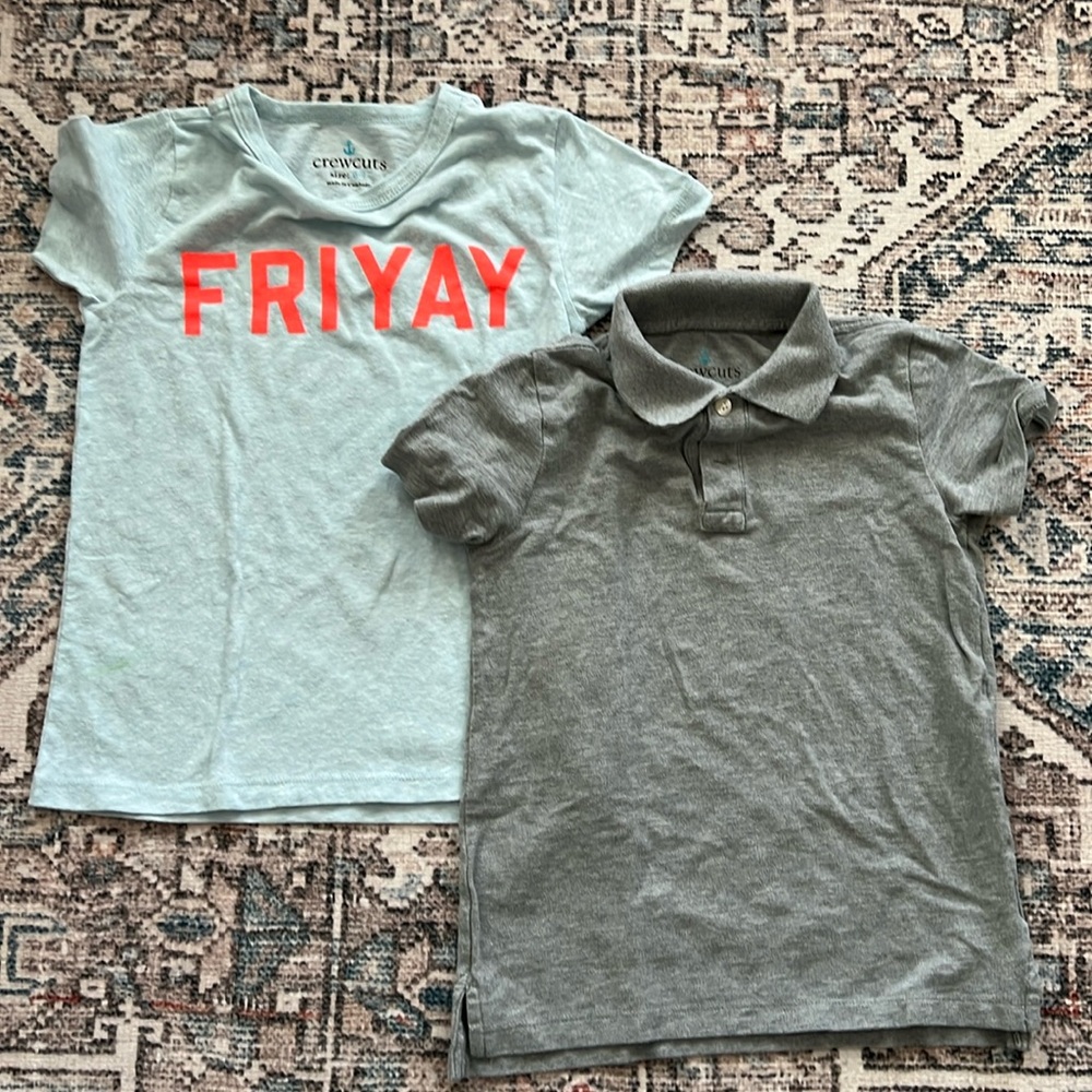 Crewcuts | FRIYAY + Polo sz 6-7